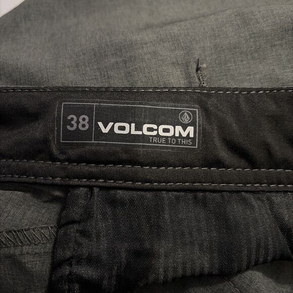 Volcom Men's Kerosene Hybrid Water Repellant 4 Way Stretch Chino Shorts Size 38 - Picture 6 of 6